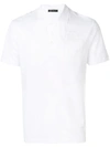 VERSACE EMBROIDERED CREST POLO SHIRT