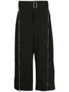 THE VIRIDI-ANNE WIDE-LEG CROPPED TROUSERS