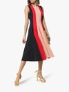 ROKSANDA ROKSANDA KALIA CREPE DE CHINE MIDI DRESS,SS19H15621SINGLECREPEMIDNIGHT13651081