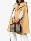 GUCCI GUCCI BEIGE AND BROWN SUPREME OPHIDIA MINI DUFFLE BAG TOTE,56522496IWT13583562