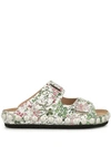 GIAMBATTISTA VALLI FLORAL OPEN-TOE SANDALS