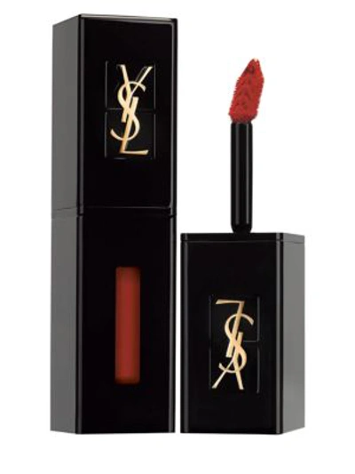 Saint Laurent Vinyl Cream Lip Stain In Red