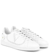Valentino Backnet Sneakers In White