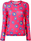 MOLLY GODDARD FLORAL PRINT TOP