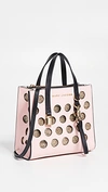 Marc Jacobs Mini Grind Leather Satchel In Blush
