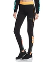 Puma X Sue Tsai Floral-panel Leggings In Black