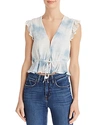 RAHI MALIBU RUFFLED TIE-DYED TOP - 100% EXCLUSIVE,M76767