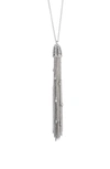 ALEXIS BITTAR ESSENTIALS CASCADING CRYSTAL TASSEL NECKLACE,AB00N125DNU