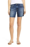 AG BECKE CUTOFF DENIM SHORTS,LED1915RH