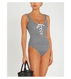 MARYSIA Palm Springs tie-front swimsuit