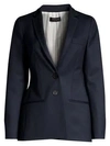 PIAZZA SEMPIONE Two-Button Wool Jacket