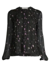 JASON WU COLLECTION Printed Silk Chiffon Blouse