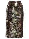 N°21 Sequin Pencil Skirt