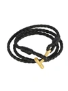 TOM FORD WOVEN STRING BRACELET,10882547