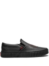 Vans X Marvel Black Widow Sneakers In Black