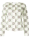 GIAMBATTISTA VALLI GIAMBATTISTA VALLI FLORAL EMBROIDERED CARDIGAN - 多色