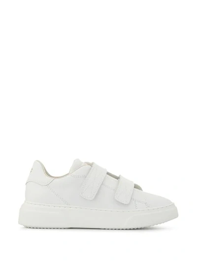 Philippe Model Touch-strap Low-top Trainers In White