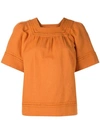 SEA IZZY PUFF SLEEVE TOP