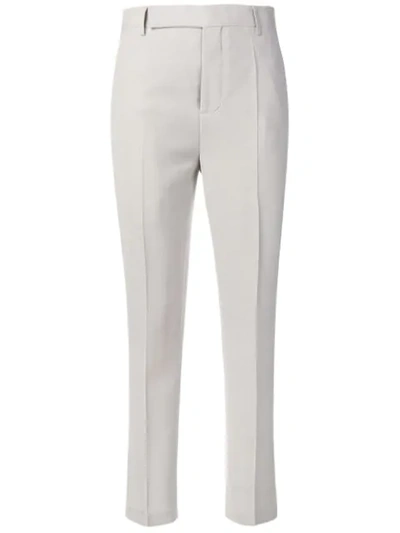 Rick Owens Tailored Trousers In Grey