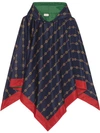 GUCCI REVERSIBLE NYLON PONCHO