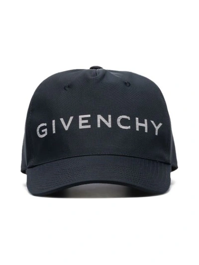 Givenchy Blue Logo Baseball Cap