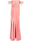 MARCHESA NOTTE FLOOR LENGTH DRESS