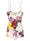 DOLCE & GABBANA PRINTED SWIMSUIT,10882608