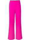 P.A.R.O.S.H WIDE-LEG CROPPED TROUSERS