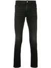 JOHN VARVATOS LOW-RISE SLIM FIT JEANS