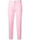 PINKO CROPPED TAILORED TROUSERS