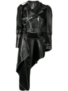 ALEXANDER MCQUEEN PEPLUM BIKER JACKET