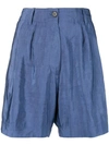 FORTE FORTE PLEATED SHORTS