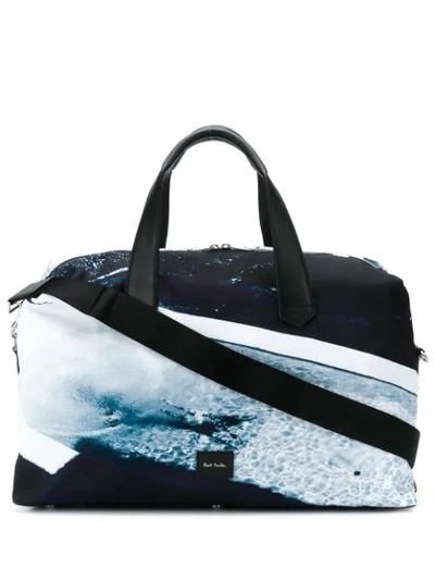 Ps By Paul Smith Ps Paul Smith Beach Print Holdall - 灰色 In Grey