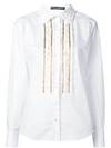 DOLCE & GABBANA RUFFLE SHIRT