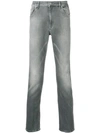 DONDUP MID RISE SLIM-FIT JEANS