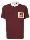 KENT & CURWEN 3 LIONS BADGE POLO SHIRT