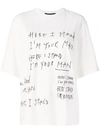 HAIDER ACKERMANN I'M YOUR MAN T-SHIRT