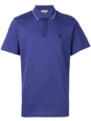 LANVIN EMBROIDERED POLO SHIRT