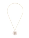 DUBINI 18KT YELLOW GOLD ROMA MEDALLION NECKLACE