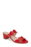 Patricia Green Palm Beach Slide Sandal In Red