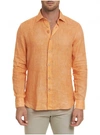 ROBERT GRAHAM MEN'S R COLLECTION ENZO SPORT SHIRT IN ORANGE SIZE: 2XL BY ROBERT GRAHAM