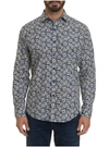 ROBERT GRAHAM MEN'S HALLOCK SPORT SHIRT IN SIZE: 4XL BY ROBERT GRAHAM