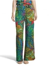 ROBERT GRAHAM WOMEN'S CORA LEAF BOTANICAL PRINTED PANTS SIZE: 12 BY ROBERT GRAHAM