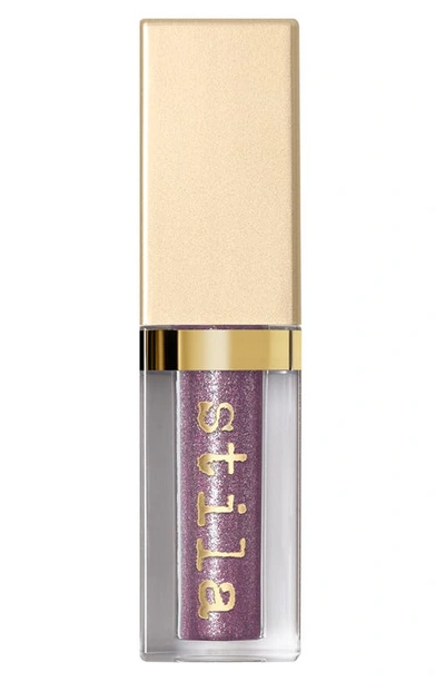 Stila Magnificent Metals Glitter & Glow Liquid Eyeshadow In Plum On