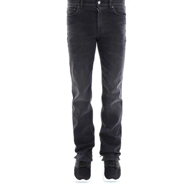 Balenciaga Classic Straight Jeans In Black