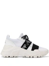 Philipp Plein Chunky Slip-on Sneakers In White