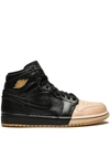Jordan Air  1 Retro High P Sneakers In Black