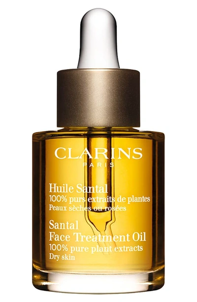 Clarins Santal Face Treatment Oil, 1.0 Oz./ 30 ml In Yellow