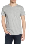 Rag & Bone Classic Base Slim Fit T-shirt In Grey Heather