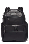 TUMI ALPHA 3 COMPACT LAPTOP LEATHER BRIEF PACK,117323-1041